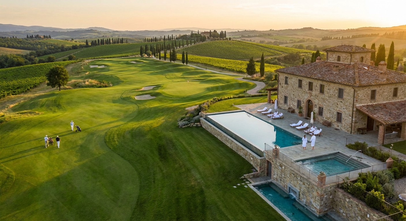 5 Tuscan Resorts That Perfectly Blend Championship Golf with Spa Luxury