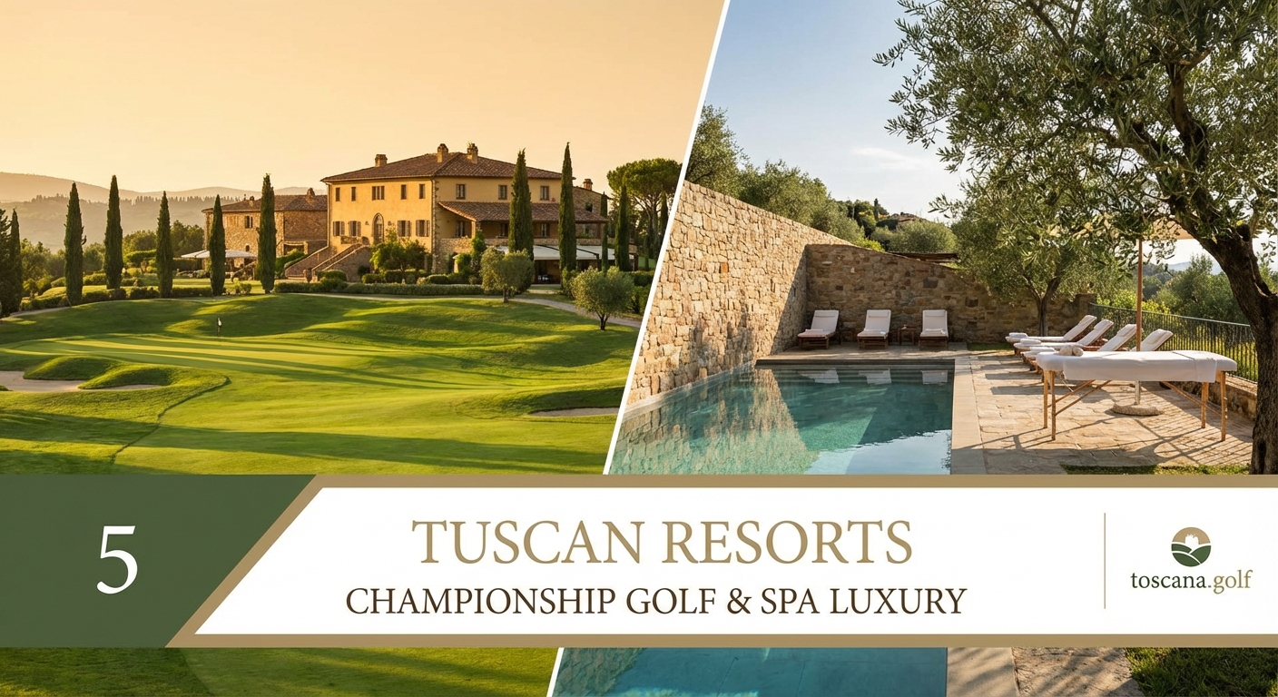 5 Tuscan Resorts That Perfectly Blend Championship Golf with Spa Luxury — 1