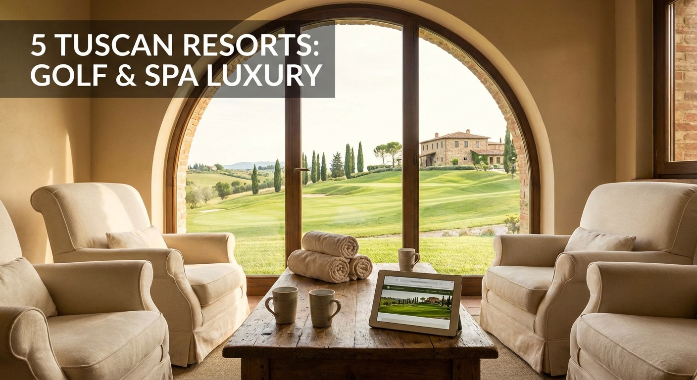 5 Tuscan Resorts That Perfectly Blend Championship Golf with Spa Luxury — 2
