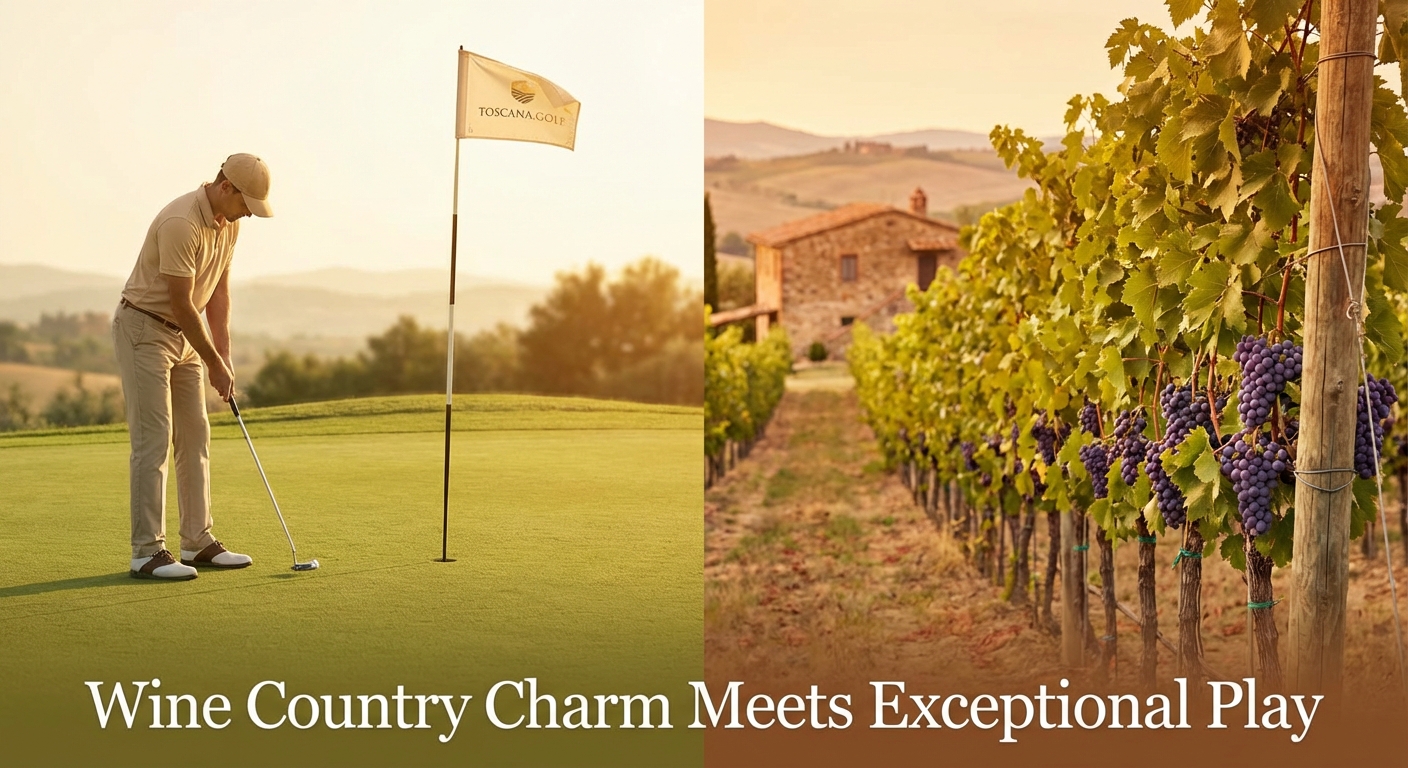 How Tuscan Vineyard Golf Courses Combine Wine Country Charm with Exceptional Play - Illustration 2