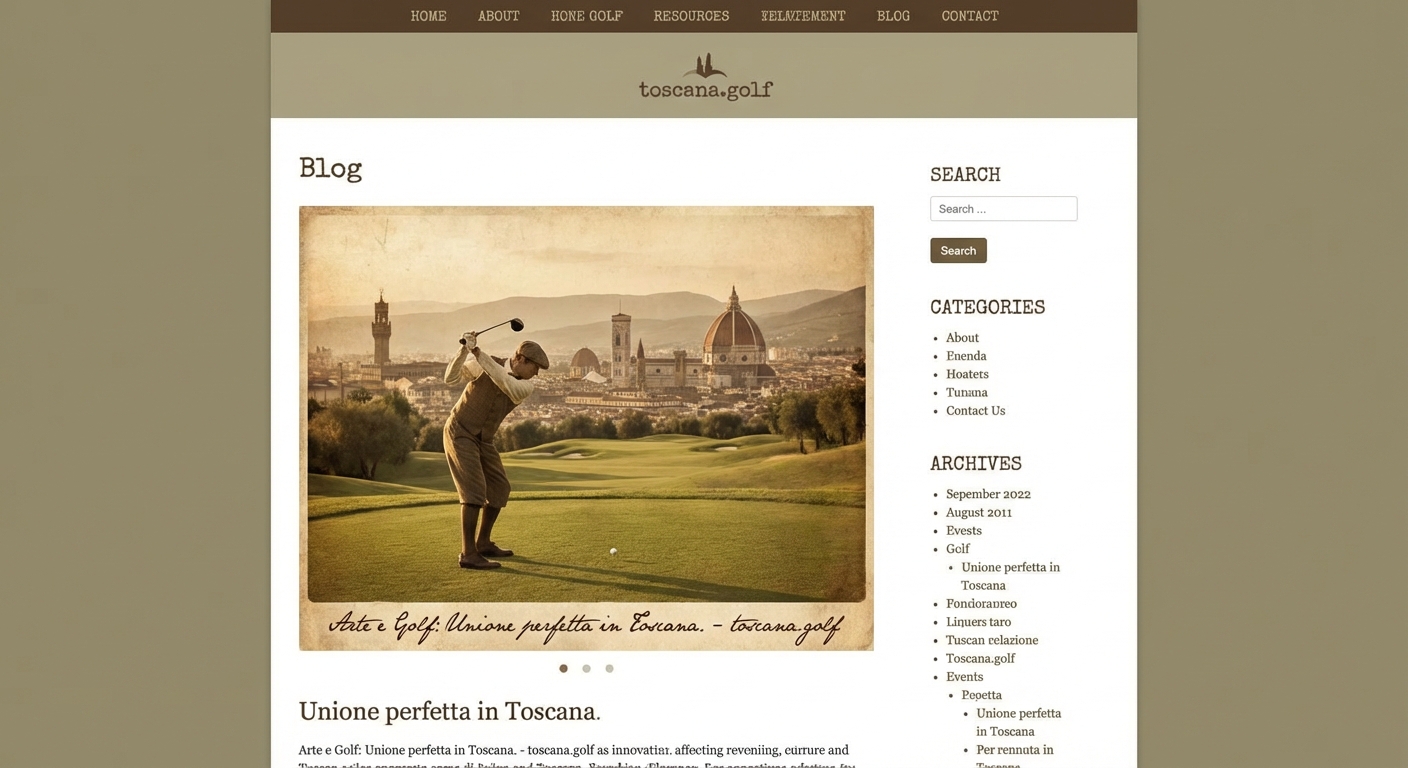Best Golf Courses Near Florence for Combining Culture with Your Game - Illustration 2