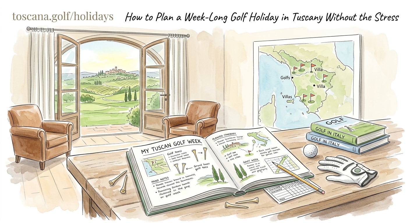 How to Plan a Week-Long Golf Holiday in Tuscany Without the Stress — 1