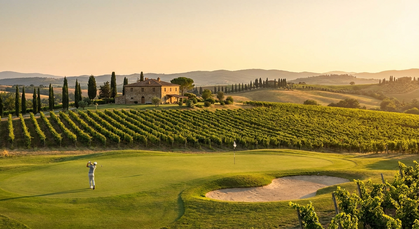 How Tuscan Vineyard Golf Courses Combine Wine Country Charm with Exceptional Play