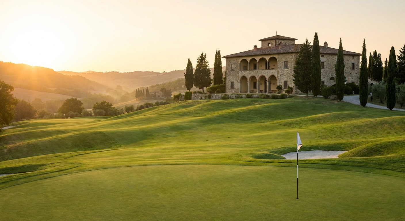 Where Renaissance Architecture Meets Modern Golf Course Design in Tuscany