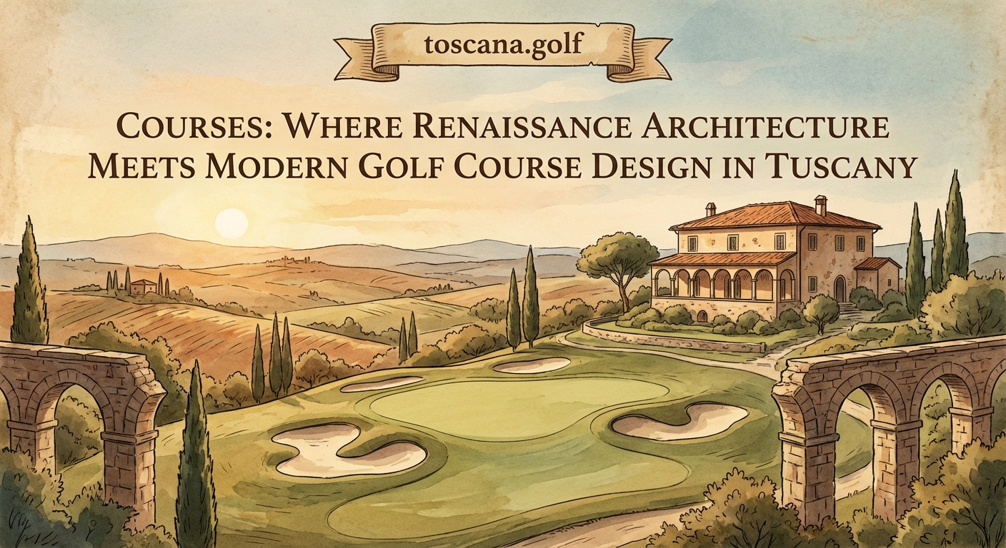 Where Renaissance Architecture Meets Modern Golf Course Design in Tuscany — 2
