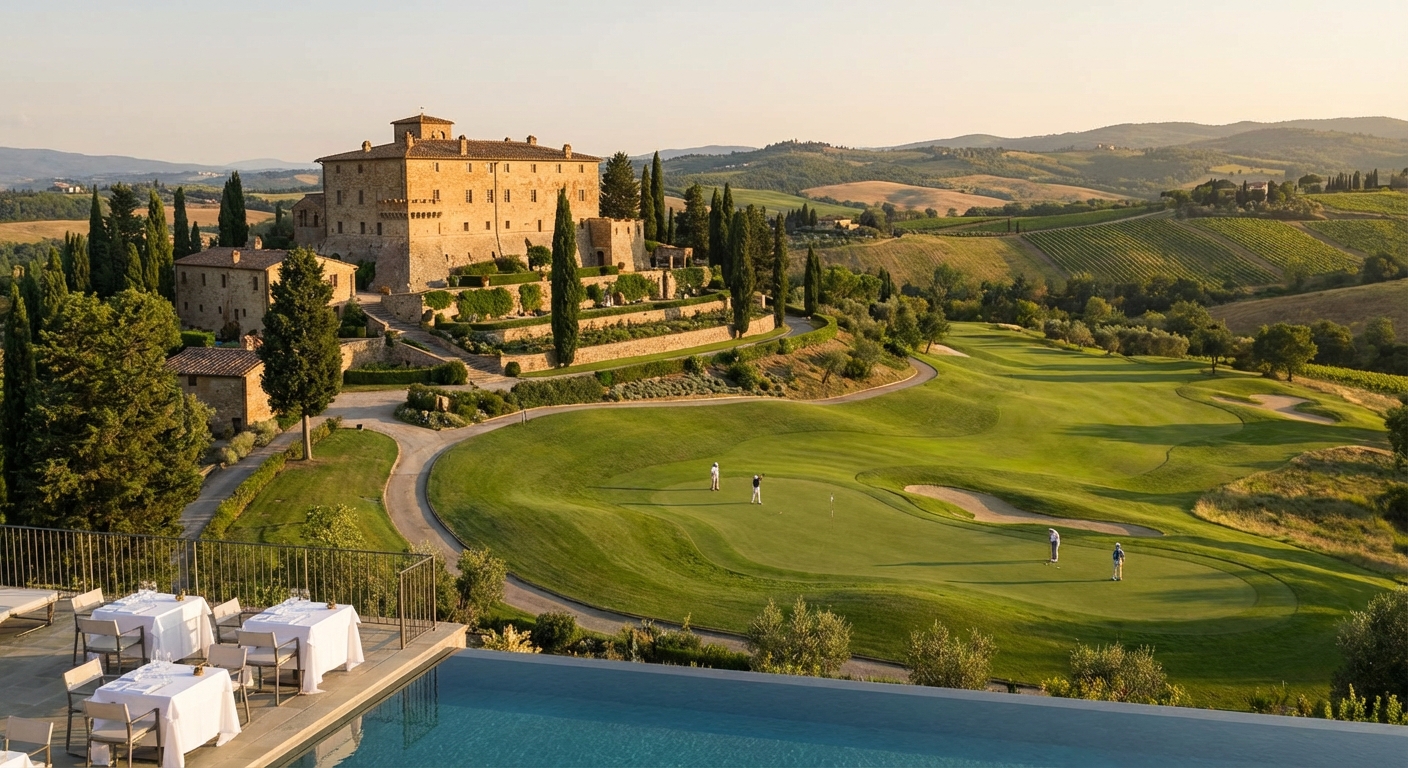 Why Castello di Casole Ranks Among Europe's Most Exclusive Golf Destinations