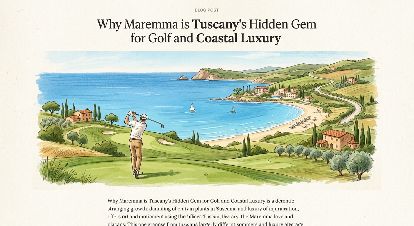Why Maremma is Tuscany's Hidden Gem for Golf and Coastal Luxury — 1
