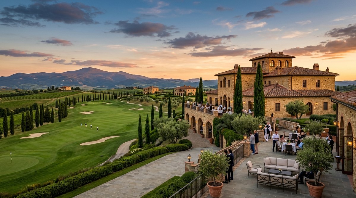 Five Tuscan Clubhouses That Rival the Courses Themselves