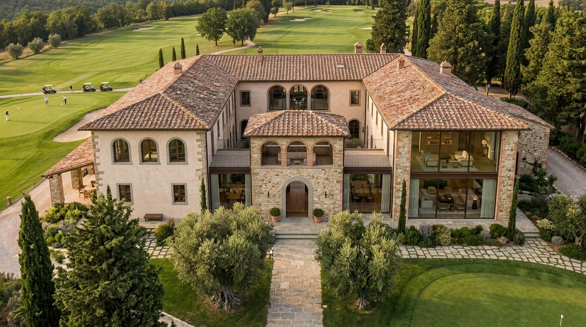 Historic Villas Transformed: The Architectural Stories Behind Tuscan Clubhouses