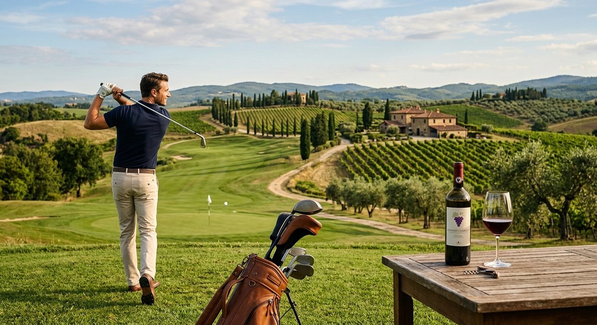 The Golfer's Guide to Tuscan Wine Regions: Pairing Courses with Vineyards