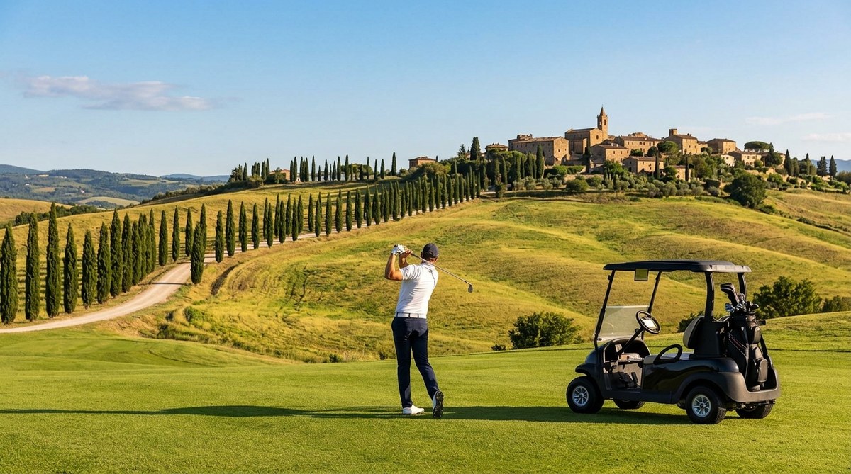 Val d'Orcia: Playing Golf Amidst UNESCO World Heritage Landscapes