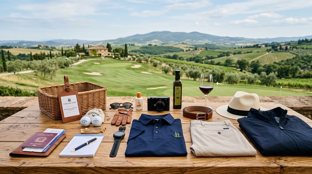 What to Pack for a Tuscan Golf Holiday: The Discerning Traveller's Checklist
