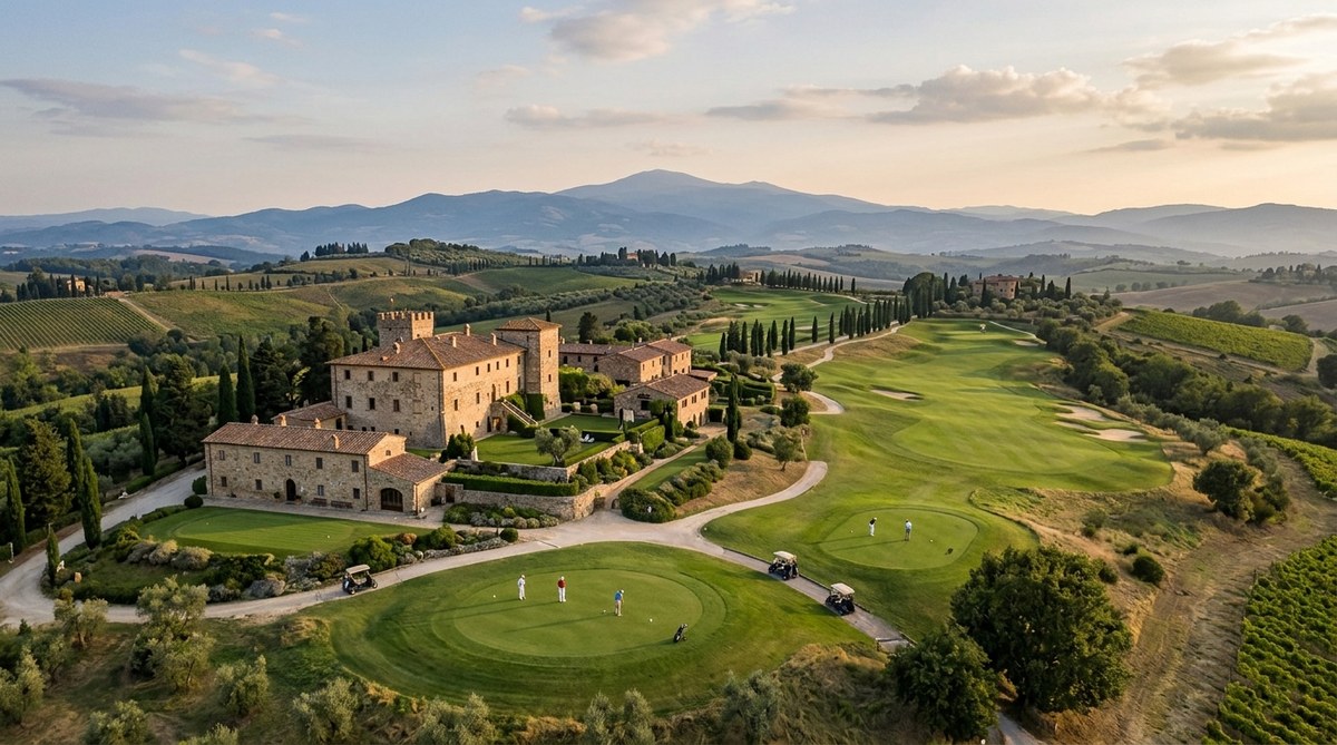 Why Castello di Casole Ranks Among Europe's Most Exclusive Golf Destinations
