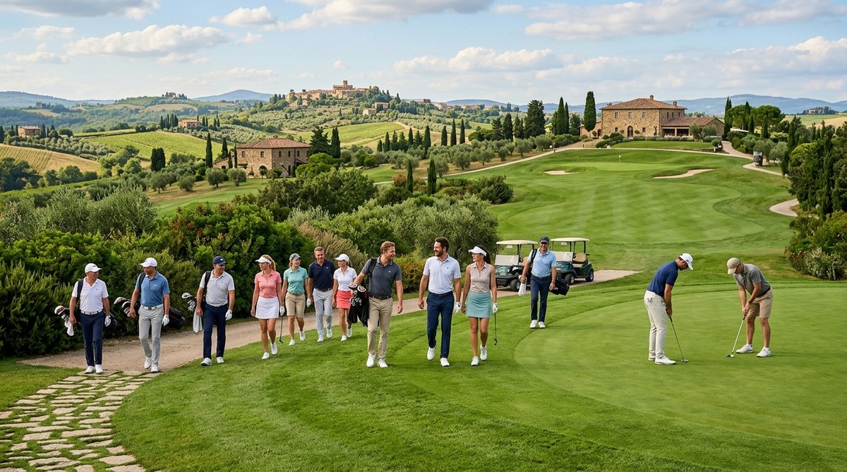 Group Golf Tours in Tuscany: How to Organise an Unforgettable Trip for 8-16 Players