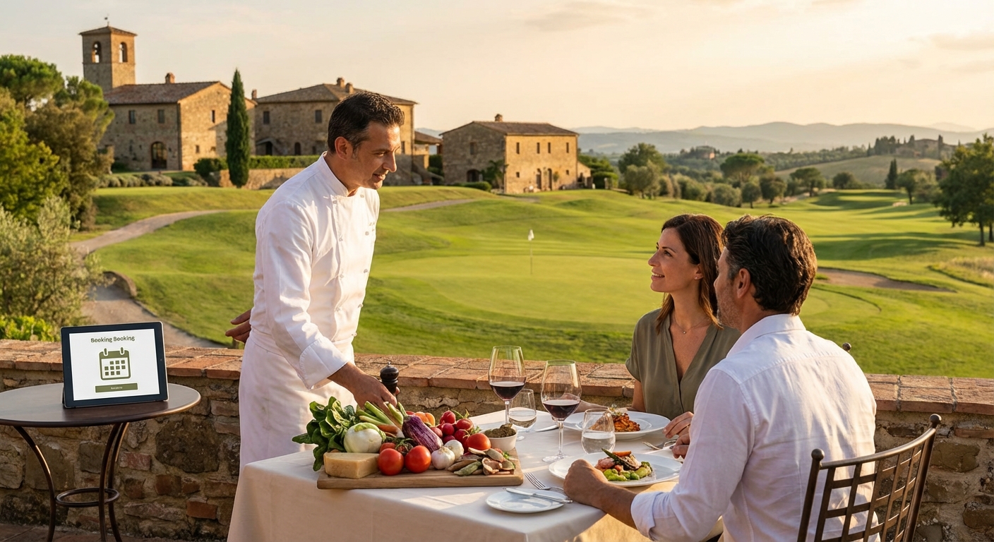 How to Book Private Chef Experiences at Tuscan Golf Resorts