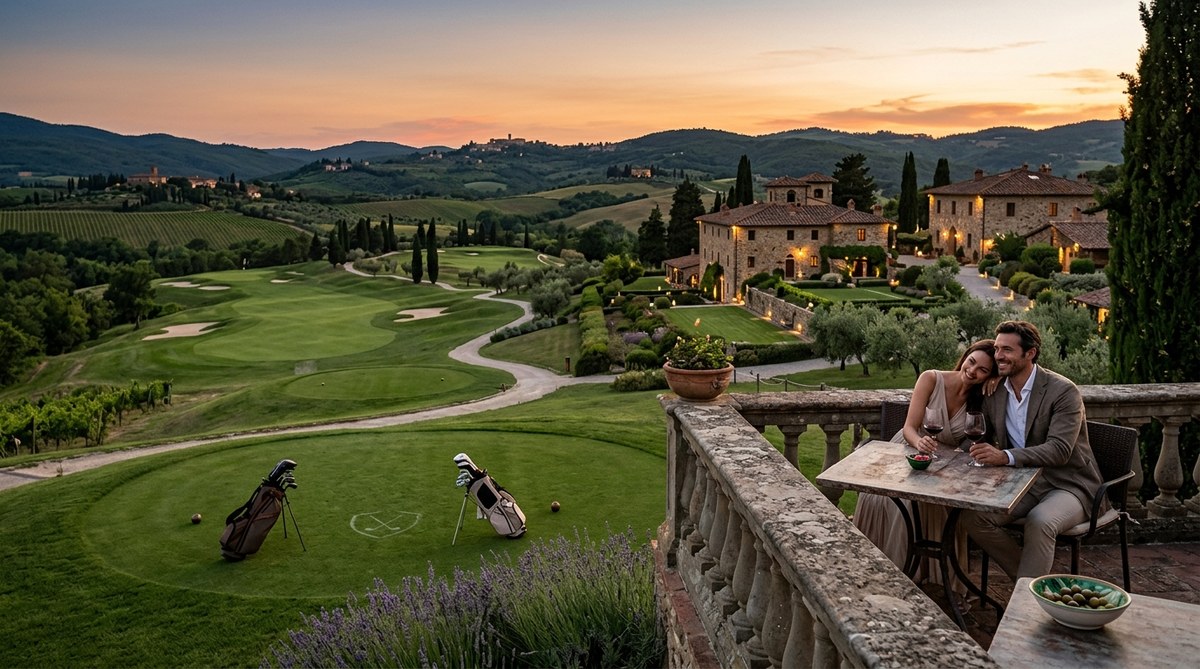 The 7 Most Romantic Golf Resorts in Tuscany for Couples