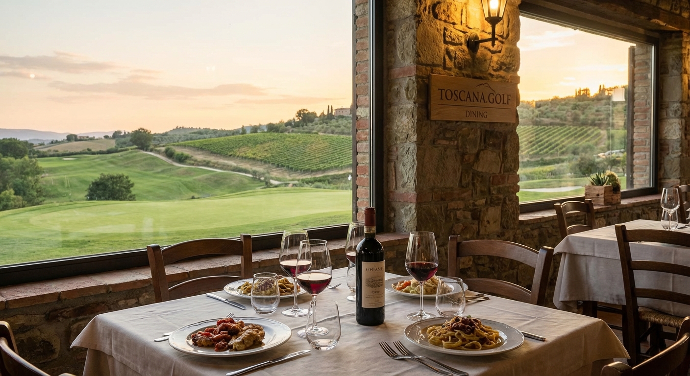 Vineyard Restaurants With Golf Course Views in Chianti — image 1
