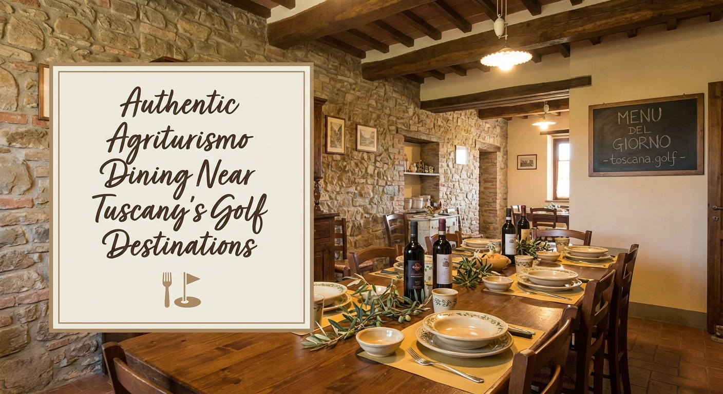 Authentic Agriturismo Dining Near Tuscany's Golf Destinations — image 1