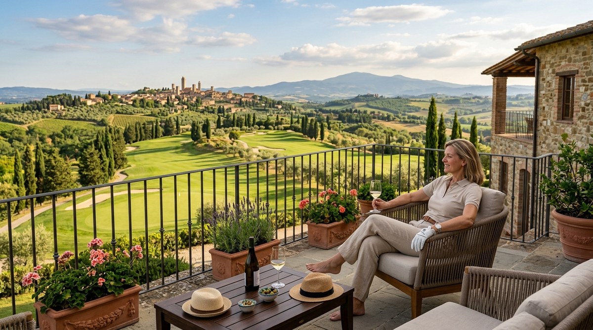Experience Ultimate Relaxation at Tuscany’s Luxury Golf Resorts with Spectacular Views