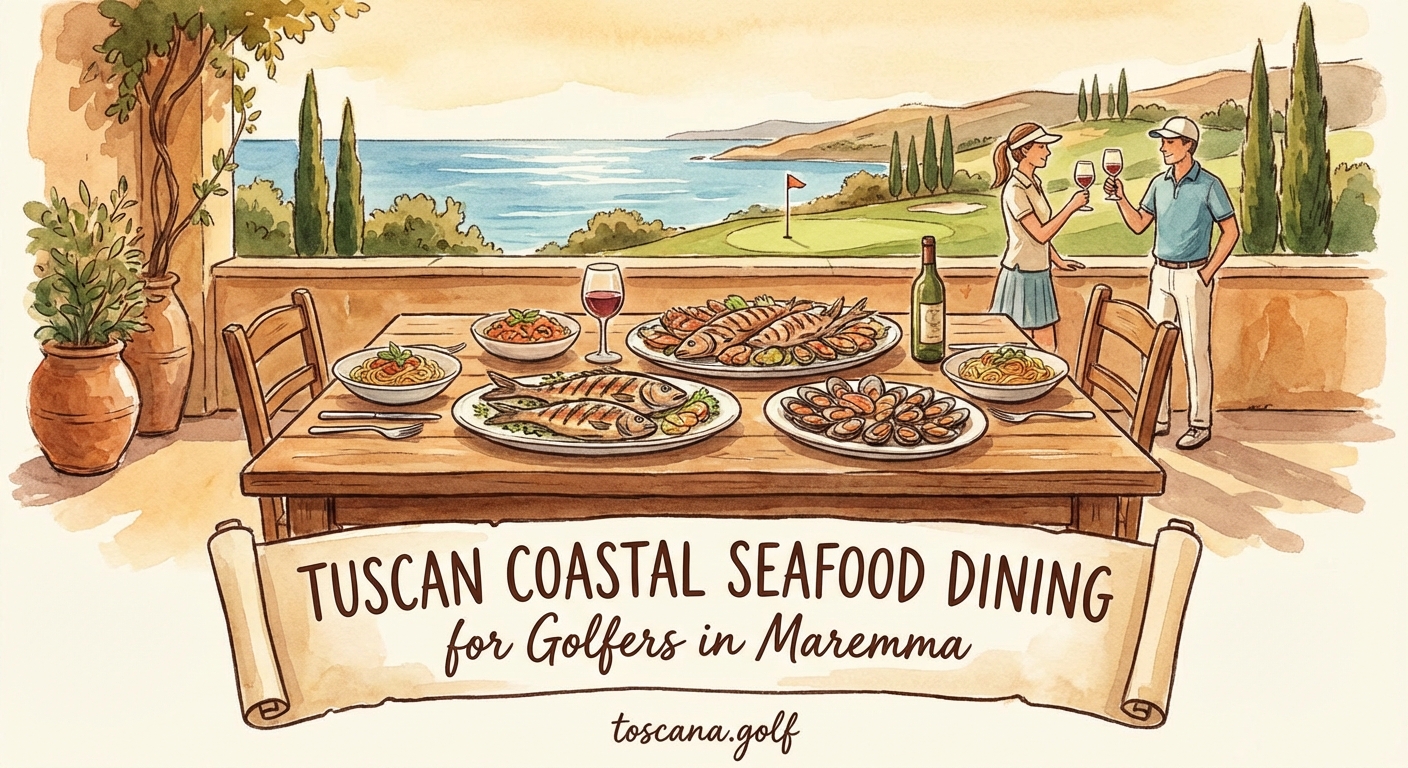 Tuscan Coastal Seafood Dining for Golfers in Maremma — image 2