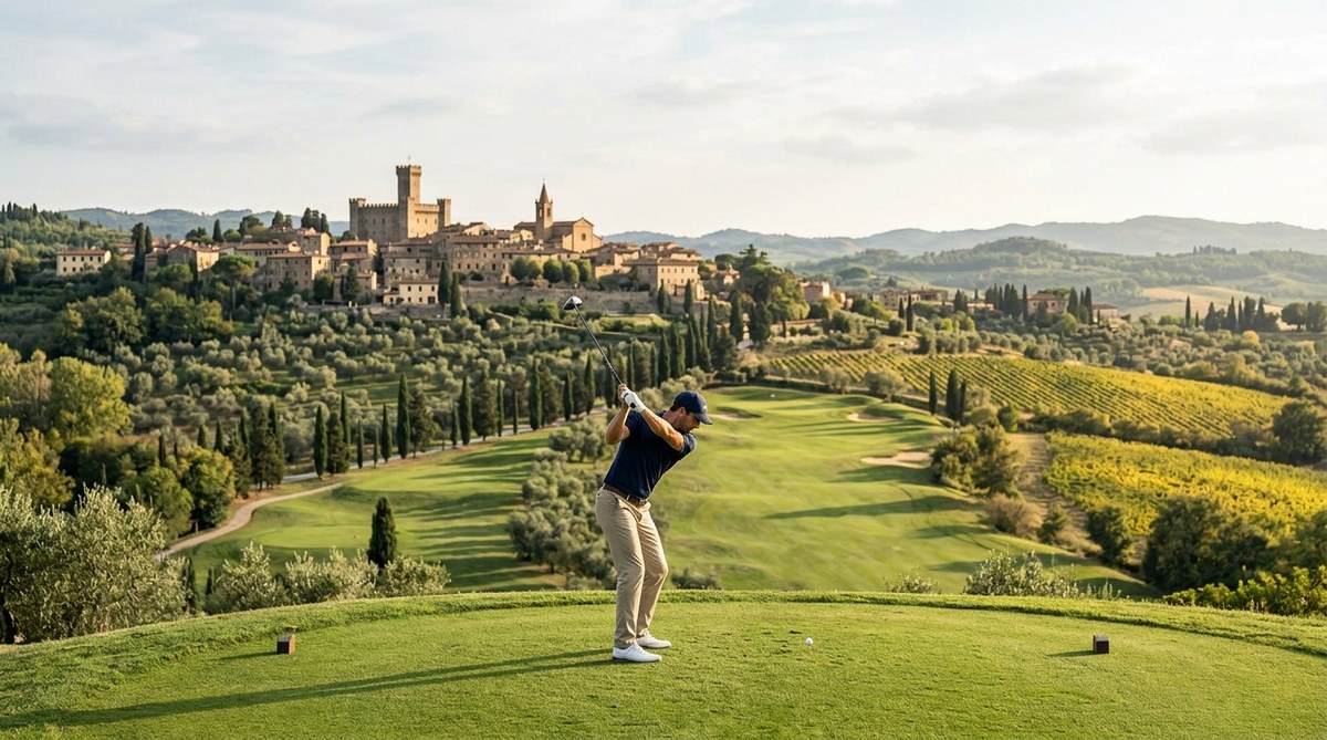 How the Pisan Hills Combine Golf with Tuscan History