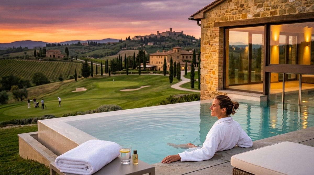 Unwind in Style: The Best Tuscan Golf Resorts for a Post-Round Spa Experience
