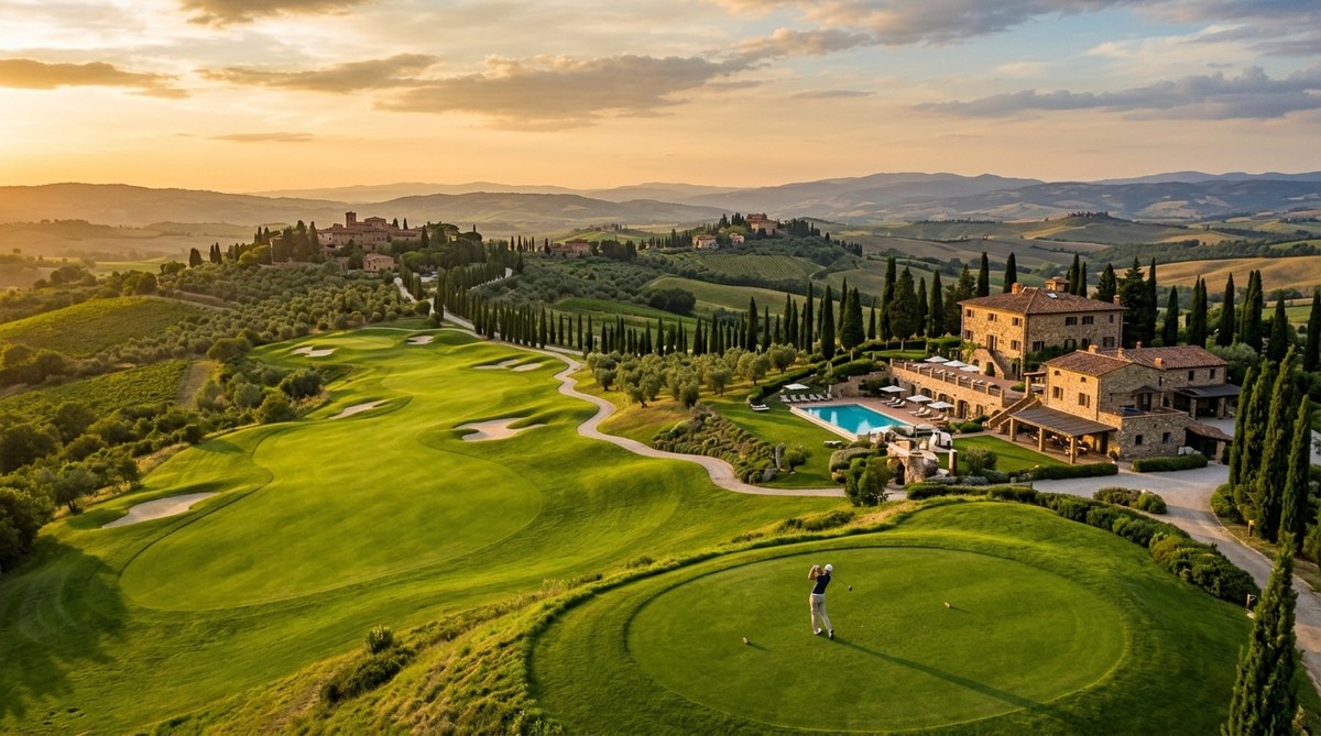 Why These 6 Tuscan Golf Resorts Offer Unforgettable Views and World-Class Service