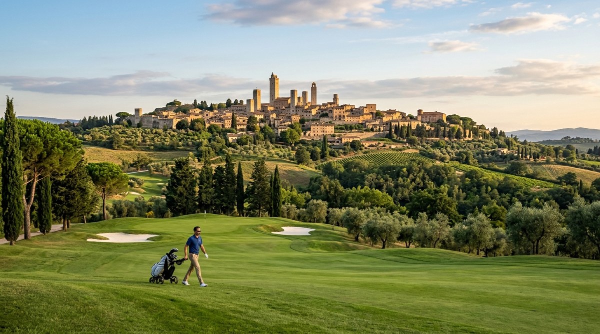 5 Tuscan Golf Courses with Stunning Views of Medieval Hilltop Towns