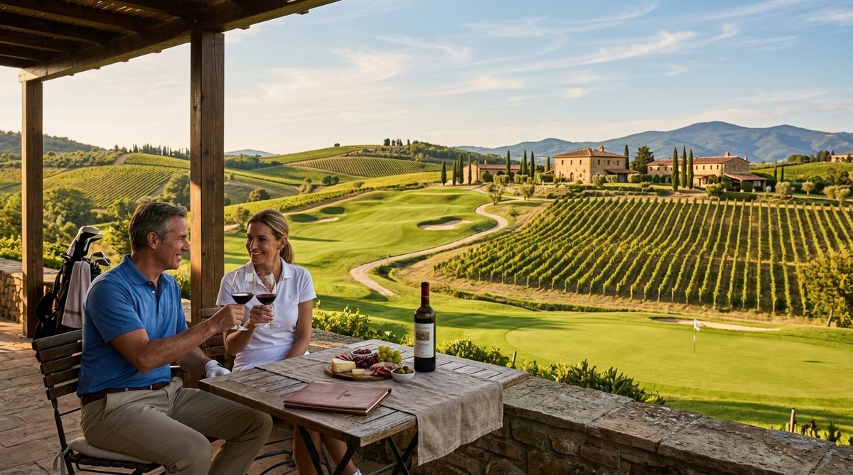 7 Tuscan Golf Resorts with On-Site Vineyards for the Perfect Post-Round Degustation