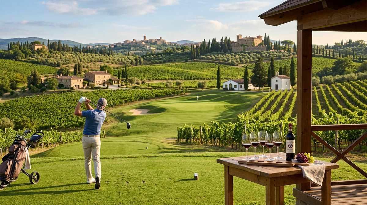 How to Combine Golf with Wine Tasting at Tuscany's Vineyard Courses